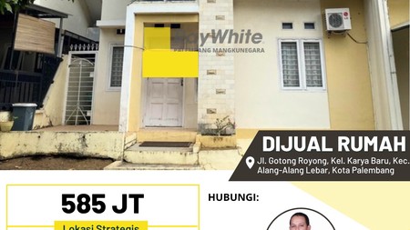 DIJUAL RUMAH DI DALAM KOMPLEK