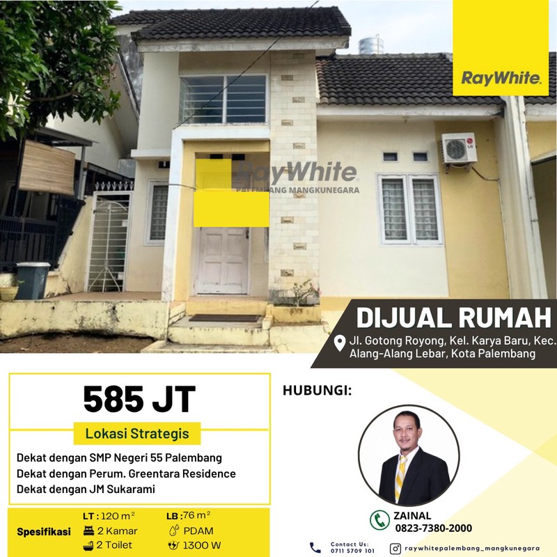 DIJUAL RUMAH DI DALAM KOMPLEK