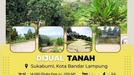 Dijual tanah di sukabumi