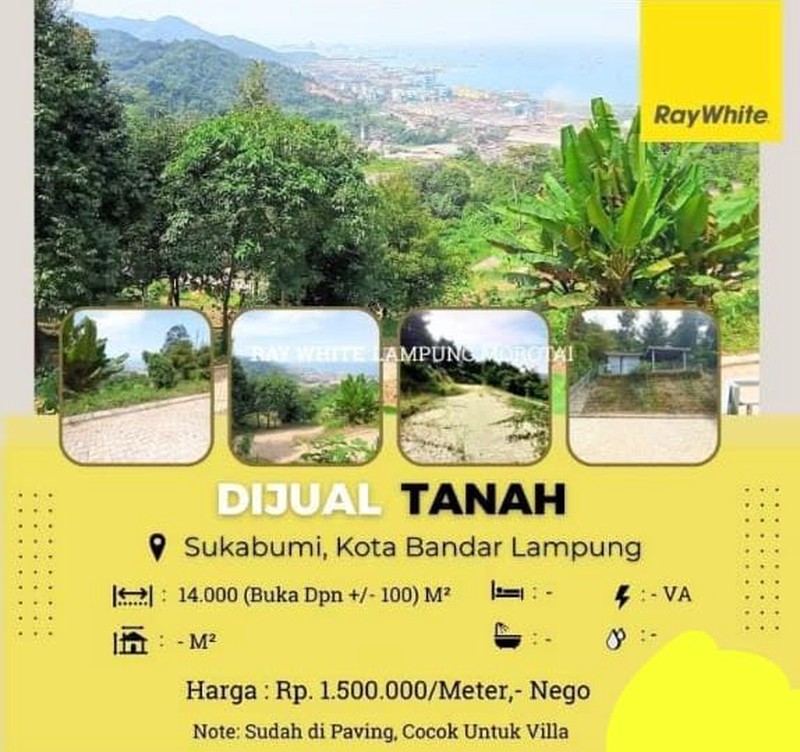 Dijual tanah di sukabumi