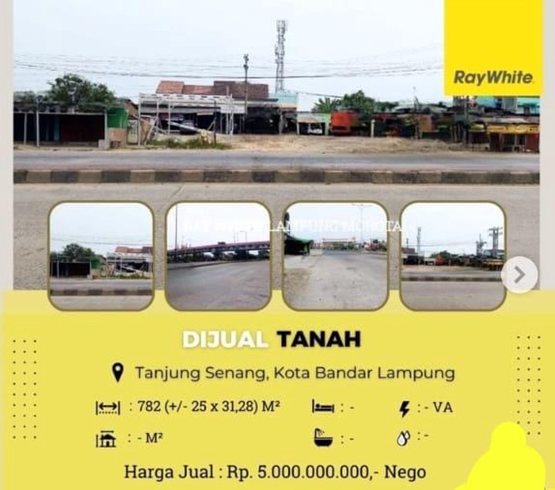 Dijual tanah di tanjung senang