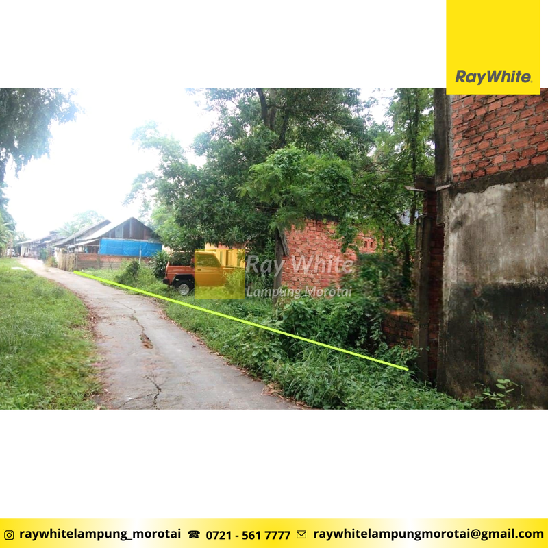 Dijual Tanah bonus bangunan lokasi jalan sapta marga palembang