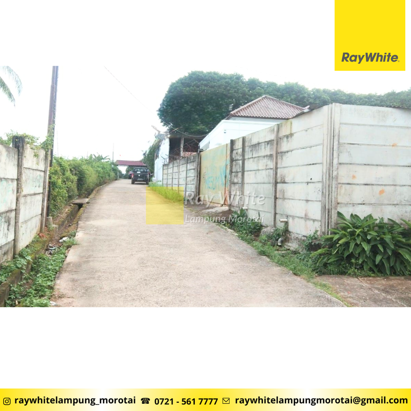 Dijual Tanah bonus bangunan lokasi jalan sapta marga palembang
