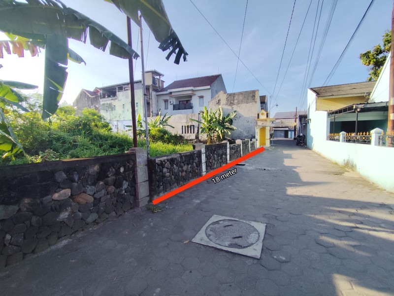 Miliki Tanah 1452 Meter Persegi Lokasi Dekat Mirota Godean, Kasihan, Bantul