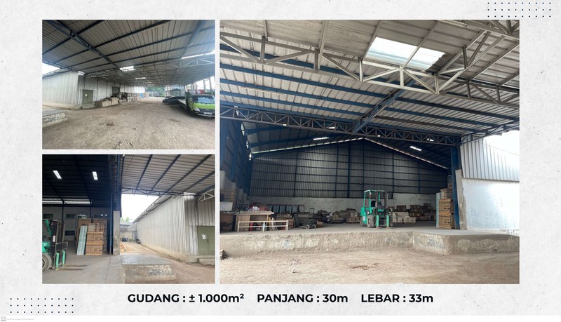 Toko Bangunan aktif siap usaha, lahan luas di Bekasi 