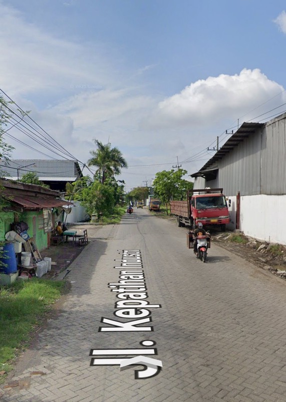 MURAH  Rp. 2 Juta-an/m2 Dijual 4 Hektar Pabrik Kepatihan Industri Gresik Jawa Timur - Ex Pabrik Wood Pellet / Wood Palet - Lengkap Ijin Usaha - Zona Industri - Bonus Mesin -mesin Industri - SHM - Stra