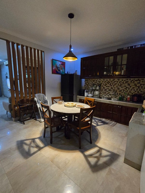 Rumah siap huni di BSD CITY NUSA LOKA, ROW Jalan besar 12 meter