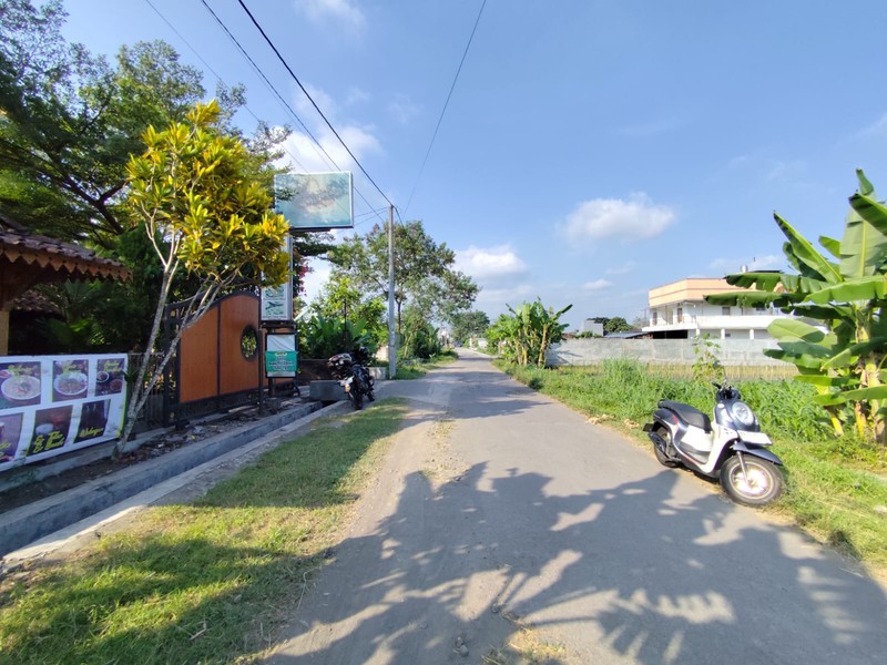 Investasi Tanah Sawah 1249 Meter Persegi, Lokasi Dekat Pasar Cebongan