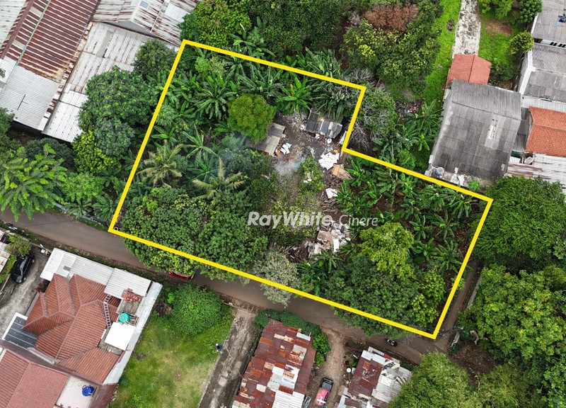 Tanah Strategis di Cimanggis, Mekarsari - 1663 m&#xb2;, SHM