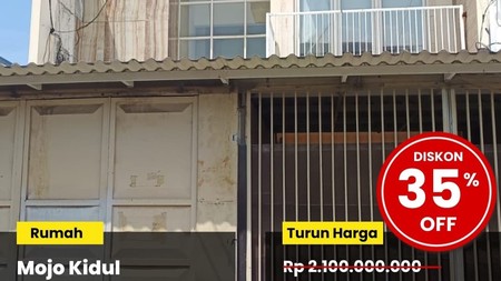Dijual Rumah Lelang di Mojo Kidul Gubeng Surabaya Timur