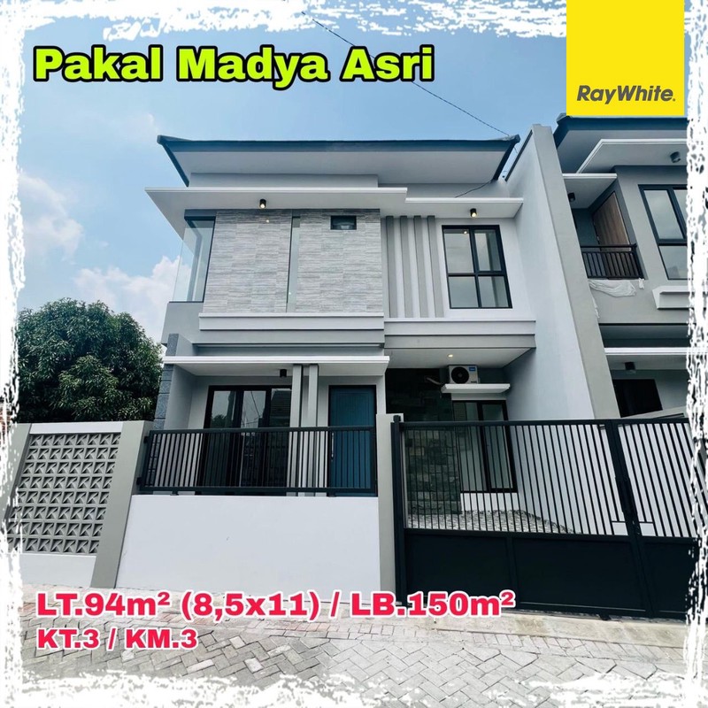Dijual Rumah 2 lantai di Pakal Madya Jaya Surabaya