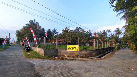 Tanah Pekarangan 1597 Meter Persegi Lokasi Dekat Jalan Wates-Purworejo Km 6, Kulon Progo