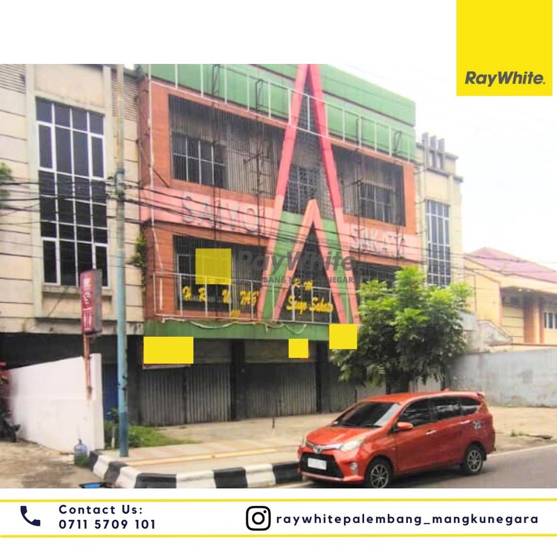 Dijual Cepat Ruko 5 Pintu di Jl Angkatan 45 Kota Palembang