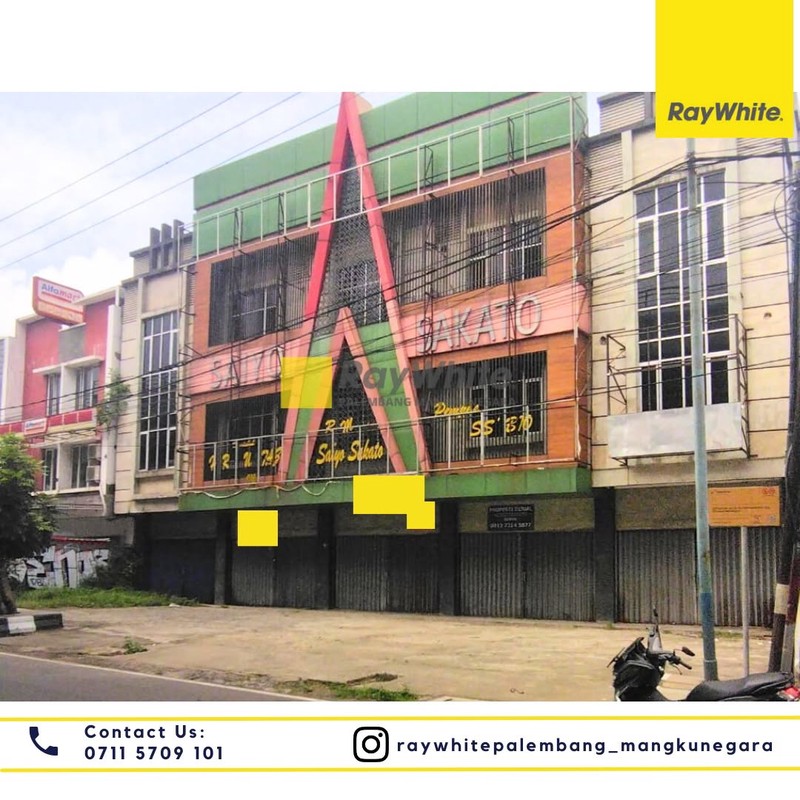 Dijual Cepat Ruko 5 Pintu di Jl Angkatan 45 Kota Palembang