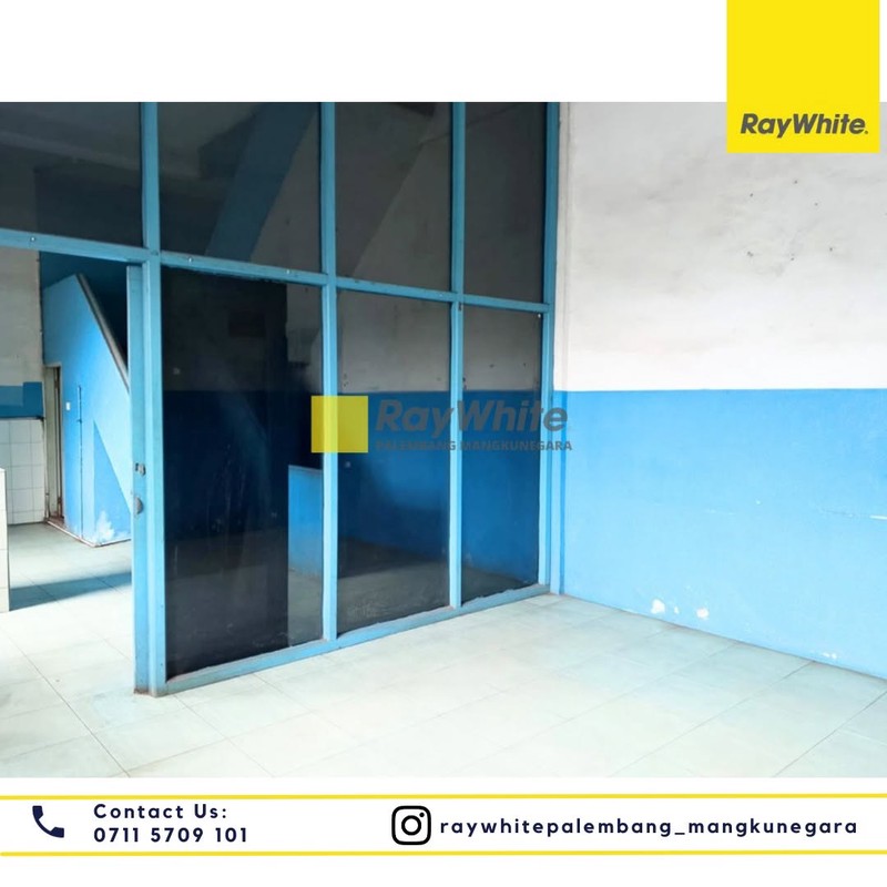 Disewakan Ruko 2 Pintu di Jl Kol H Barlian KM 7 Palembang