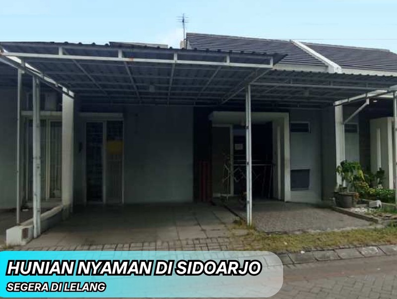 Dijual Rumah Lelang 500 Jutaan di Perum Citra Harmoni Sidoarjo