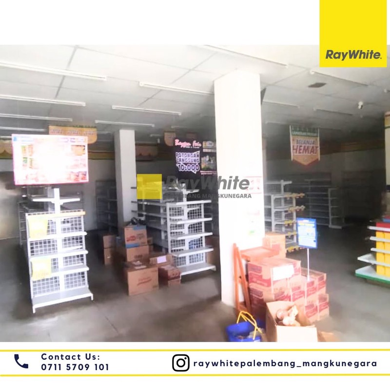 Dijual Ruko 3 Pintu di Jl DR M Isa Kota Palembang
