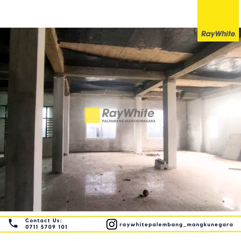 Dijual Ruko 3 Pintu di Jl DR M Isa Kota Palembang