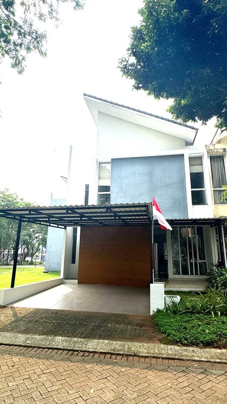 Rumah dalam cluster, hunian asri di Bintaro Jaya sektor 9.