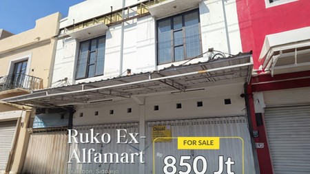Dijual Ruko Murah Termurah Ruko ex Alfamart di Krian Sidoarjo