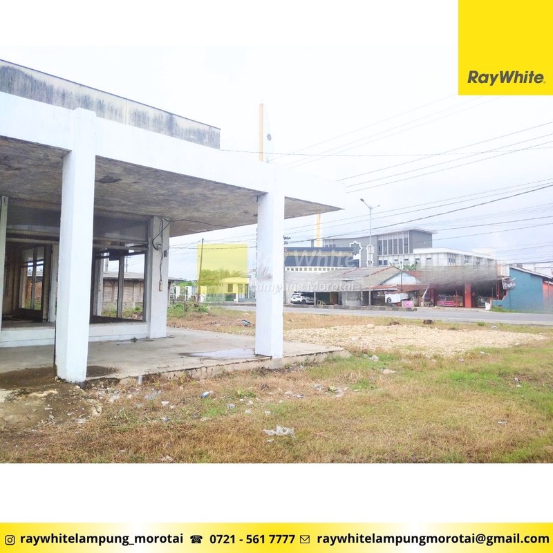 Dijual tanah luas pinggir jalan lintas