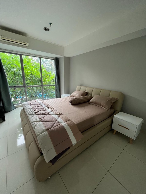 Apt mansion kemayoran tower Fontana lantai rendah ls 116 m2 tipe 3+1 BR