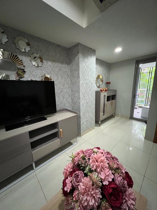 Apt mansion kemayoran tower Fontana lantai rendah ls 116 m2 tipe 3+1 BR