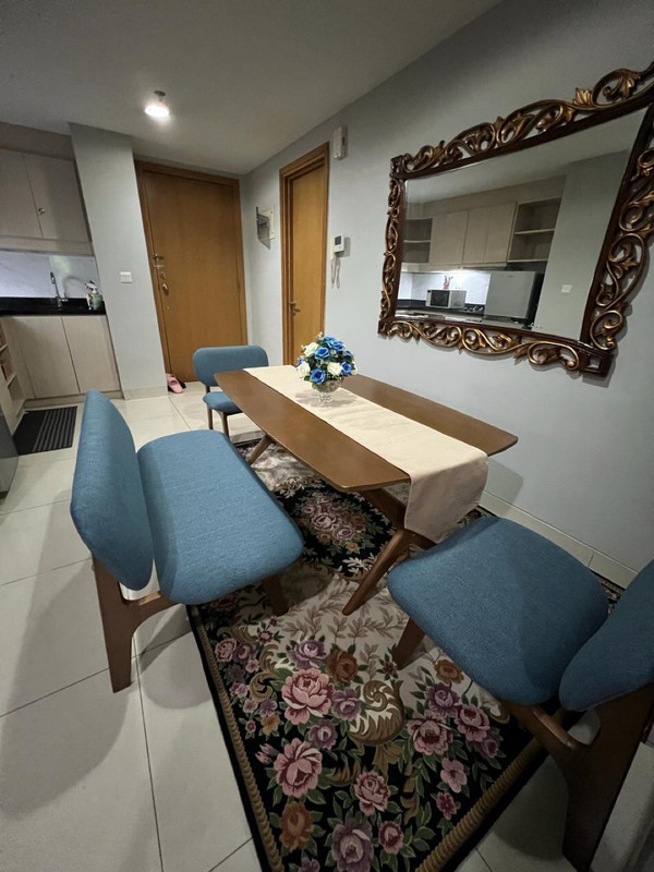 Apt mansion kemayoran tower Fontana lantai rendah ls 116 m2 tipe 3+1 BR