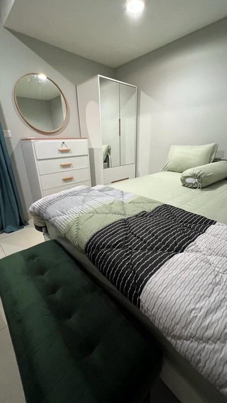 Apt mansion kemayoran tower Fontana lantai rendah ls 116 m2 tipe 3+1 BR