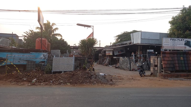 Kavling Murah Dengan Lokasi Strategis Pinggir Jalan @Ciledug