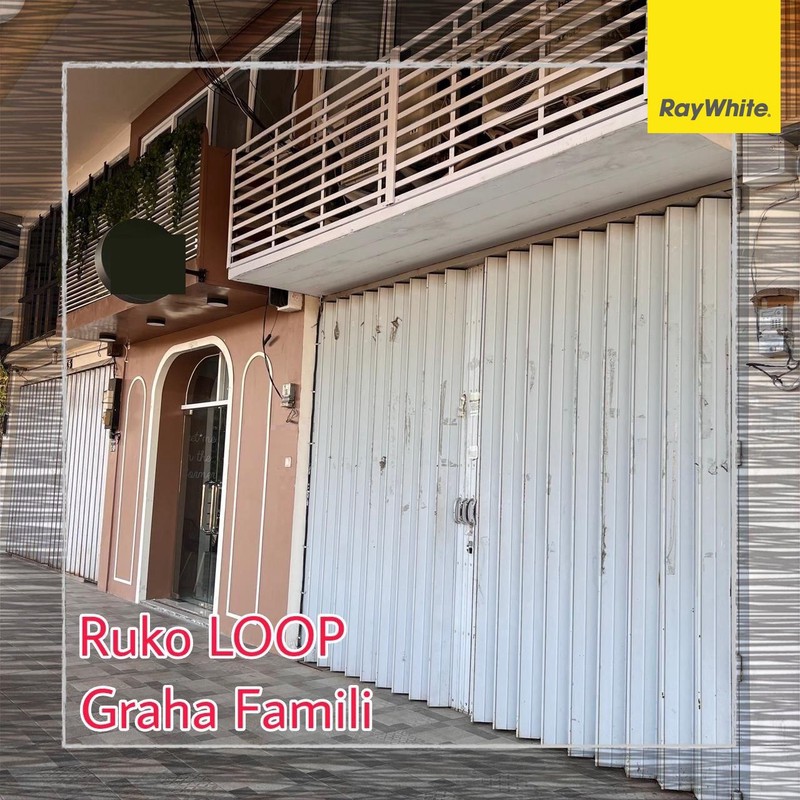 Dijual Ruko Loop Graha Family Surabaya Barat