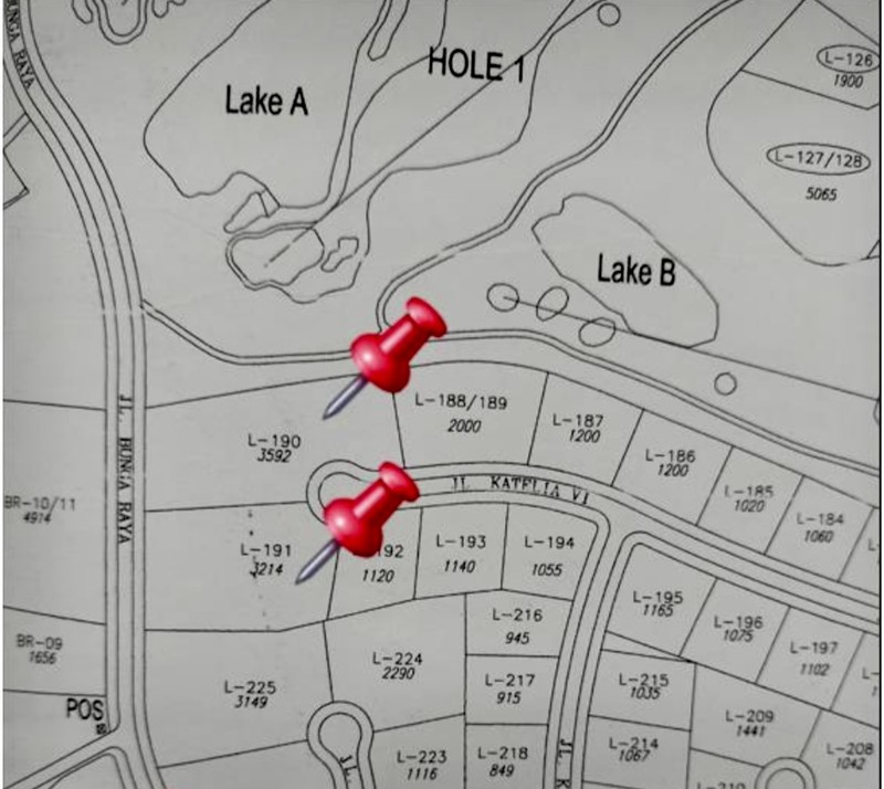 Dijual Kavling Eksklusif di Rancamaya Estate, Bogor