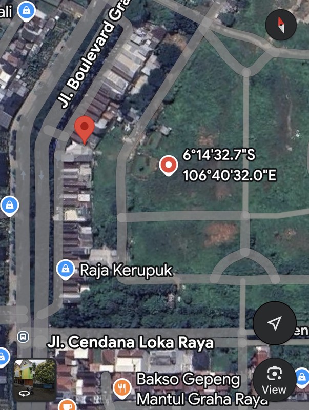 Dijual Kavling Strategis di Graha Raya, Serpong Utara - Siap Bangun!