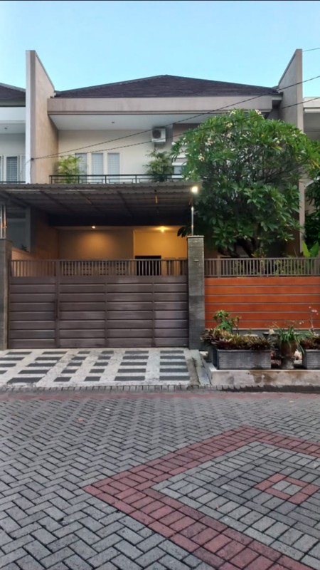 4 Milyar-an Dijual Rumah Araya 1 Galaxy Bumi Permai Surabaya Timur Bonus Full Furnished Mewah Modern Strategis Row Jalan Lebar - SHM