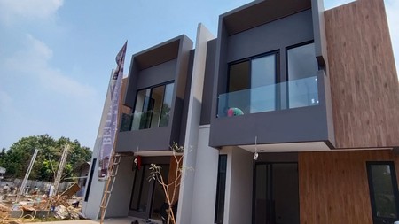 Rumah Brand New, dalam Cluster, keamanan 24 Jam Lokasi strategis di Pondok Aren