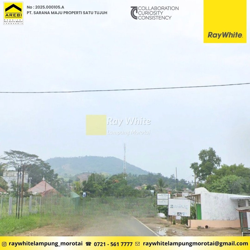 Dijual Tanah bonus Bangunan jalan sutami untuk segala Usaha