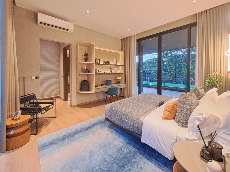 Rumah Mewah Botanic Villa Navapark BSD City view ke Botanic Park