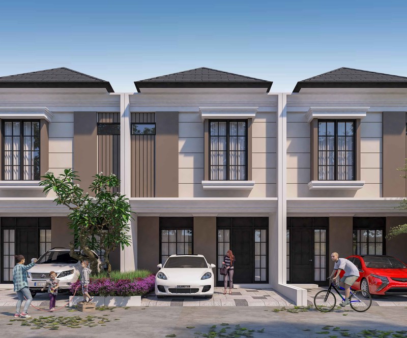 rumah cluster modern Surabaya Timur