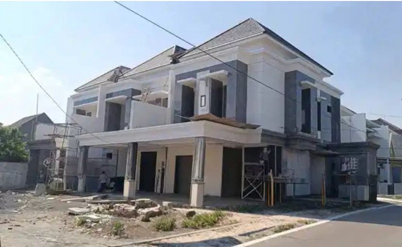 3 Milyar-an Rumah Baru Hook Araya 2 Galaxy Bumi Permai - New American Classic Desain Dekat Galaxy Mall, Raya MERR, Kampus ITS