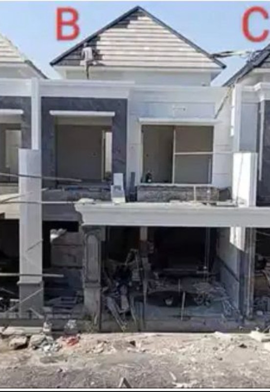 3 M-an Rumah Baru Araya 2 Galaxy Bumi Permai - New American Classic Desain Dekat Galaxy Mall, Raya MERR, Kampus ITS