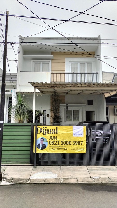 RUMAH SIAP HUNI DI SERPONG TANGERANG SELATAN BERSIH DAN TERAWAT