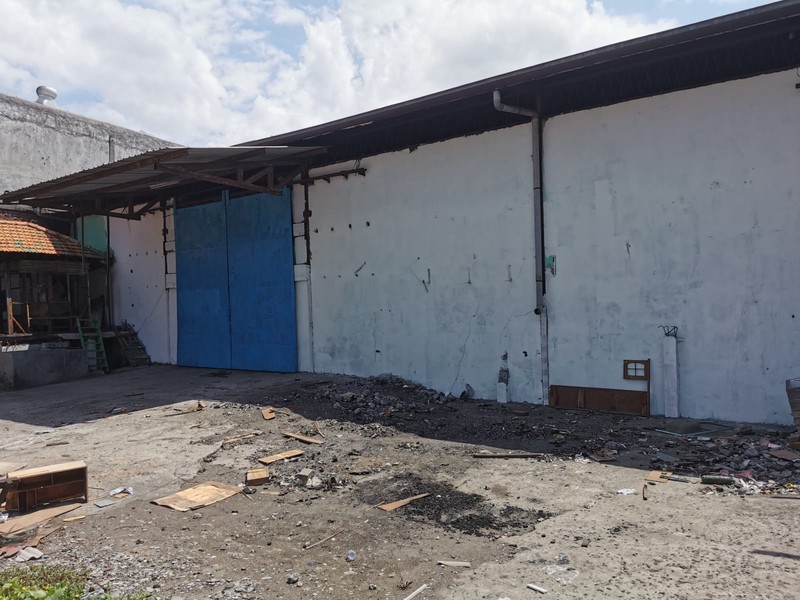 MURAH Dijual 1700 m2 Gudang Simorejo Sari B - Tanjungsari - Sukomanunggal Surabaya -  Akses Truk Kontainer, Dekat Tol Banyu Urip