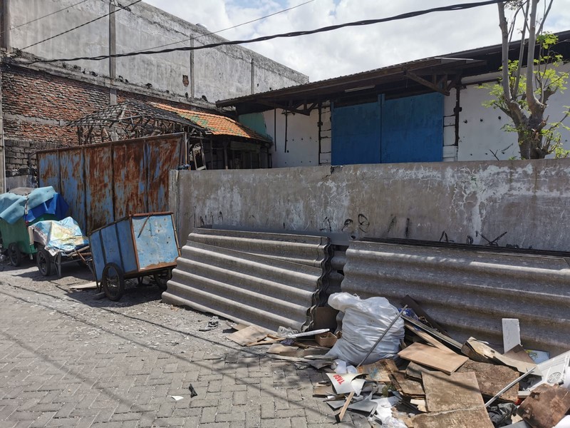 MURAH Dijual 1700 m2 Gudang Simorejo Sari B - Tanjungsari - Sukomanunggal Surabaya -  Akses Truk Kontainer, Dekat Tol Banyu Urip