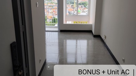 MURAH Dijual Apartemen Westown View Tipe Studio - Baru Gress Bonus Kitchen Set, Ac , Water Heater - Tower La Chifa- Lantai 32 Dekat Royal Residence , Pakuwon Mall