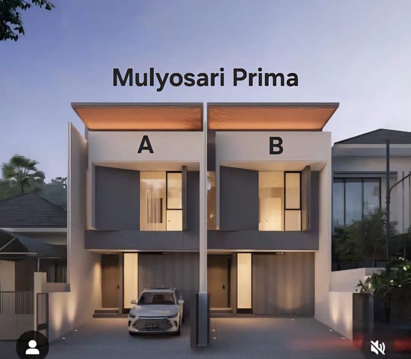 1 Milyar-an Dijual Rumah Baru Mulyosari Prima - Surabaya Timur Dekat Sutorejo, Kampus Its, Pakuwon City