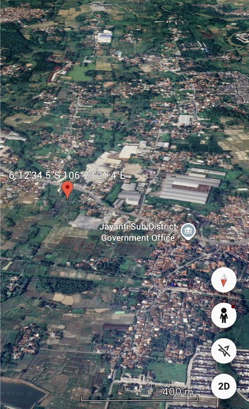 Dijual Tanah kosong di Desa Cikande, Tangerang Banten