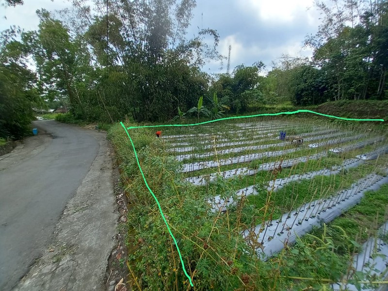 Tanah Luas 1000 Meter Persegi Lokasi Strategis di Daerah Cangkringan Sleman 