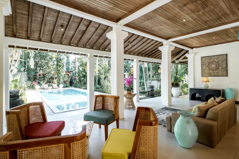 Flash Sale. Resort mewah di Ubud Bali, ada pool..