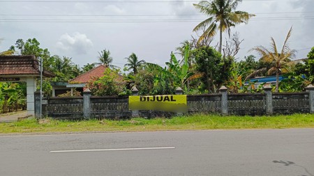 Tanah Bonus Bangunan 1796 meter Persegi Lokasi Di Jalan Purworejo-Congot