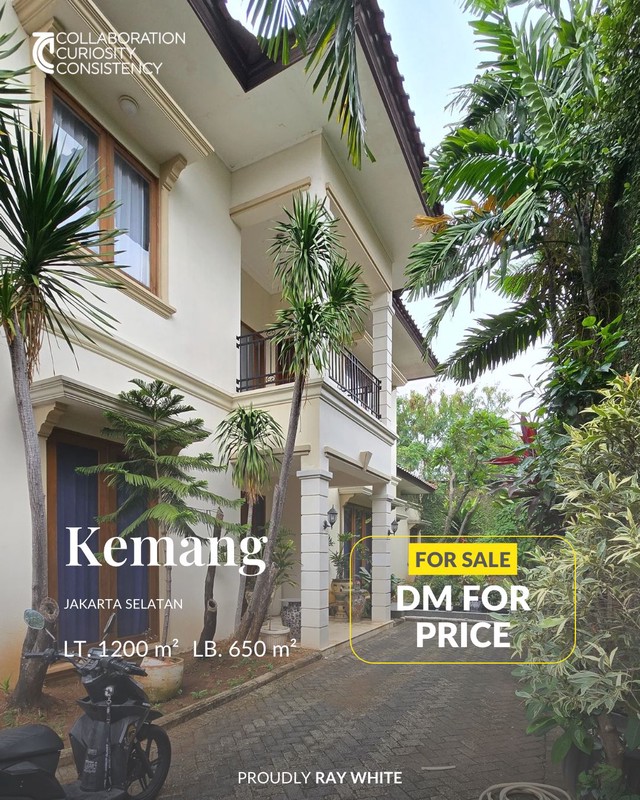 DIJUAL RUMAH MEWAH DI KEMANG, JAKARTA SELATAN